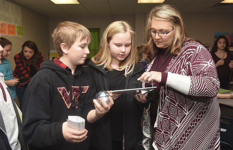 Oak Hill middle school students use STEAM initiatives to act out scenes from classic story